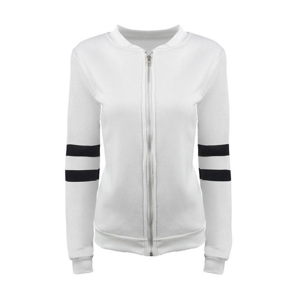 women's jackets nice women spring basic jacket long sleeve zipper sportwear coat female outerwear casual patchwork chaquetas top, Black;brown
women's jackets nice women spring basic jacket long sleeve zipper sportwear coat female outerwear casual patchwork chaquetas top, Black;brown