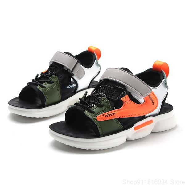 sandals 2021 summer children's boys' shoes korean fashion soft soled beach for girls, Black;red
sandals 2021 summer children's boys' shoes korean fashion soft soled beach for girls, Black;red