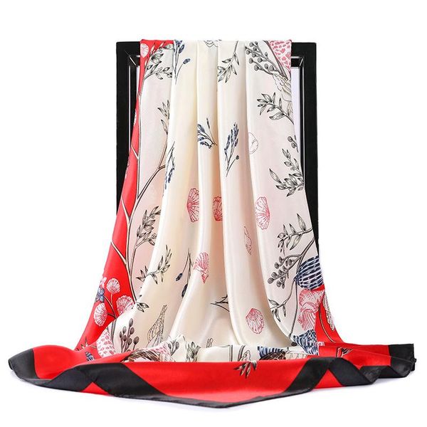 scarves 2021 women print silk satin head scarf fashion sunscreen female 90x90cm large hijab scarfs square shawl, Blue;gray
scarves 2021 women print silk satin head scarf fashion sunscreen female 90x90cm large hijab scarfs square shawl, Blue;gray