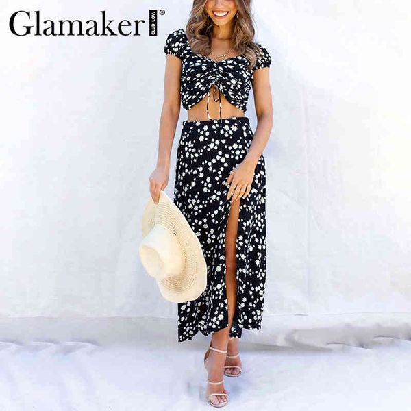 glamaker pleated high waist split long dress bodycon short sleeve two-pieces suit dress women flower print retro maxi dress 210414, Black;gray
glamaker pleated high waist split long dress bodycon short sleeve two-pieces suit dress women flower print retro maxi dress 210414, Black;gray