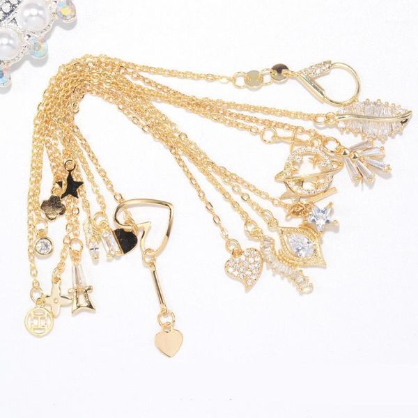 charm zircon chain pearl metal long super flash diamond decoration diy nail art jewelry decoration1, Silver;gold
charm zircon chain pearl metal long super flash diamond decoration diy nail art jewelry decoration1, Silver;gold