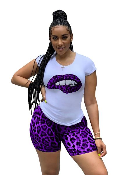 plus size tracksuits two peice set for women summer 2021 fashion lips t shirt and leopard shorts 2 piece matching outfits conjunto piezas mu, Black
plus size tracksuits two peice set for women summer 2021 fashion lips t shirt and leopard shorts 2 piece matching outfits conjunto piezas mu, Black