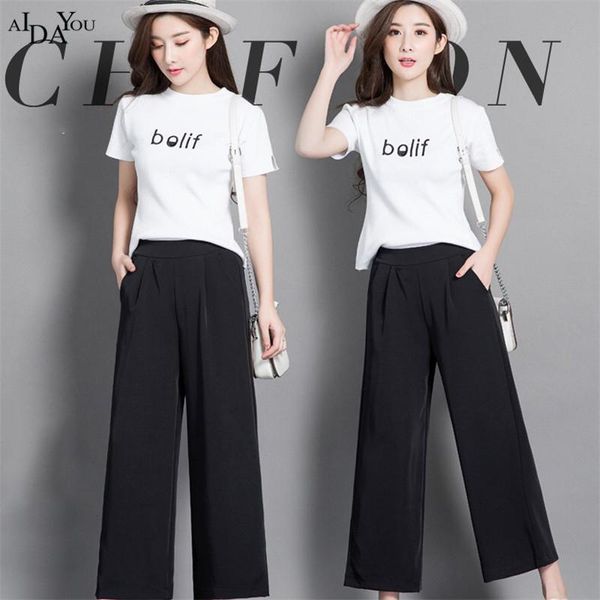 women's pants & capris 2021 spring summer thin wide casual straight women female loose elastic waist plus size trousers ouc3261, Black;white
women's pants & capris 2021 spring summer thin wide casual straight women female loose elastic waist plus size trousers ouc3261, Black;white