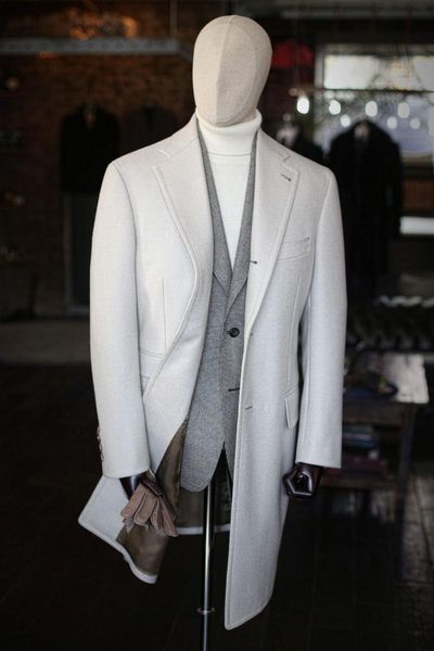 men's wool & blends fall winter formal man's white long jecket overcoat street man clothing notch lapel loose coat sleeves custom, Black
men's wool & blends fall winter formal man's white long jecket overcoat street man clothing notch lapel loose coat sleeves custom, Black