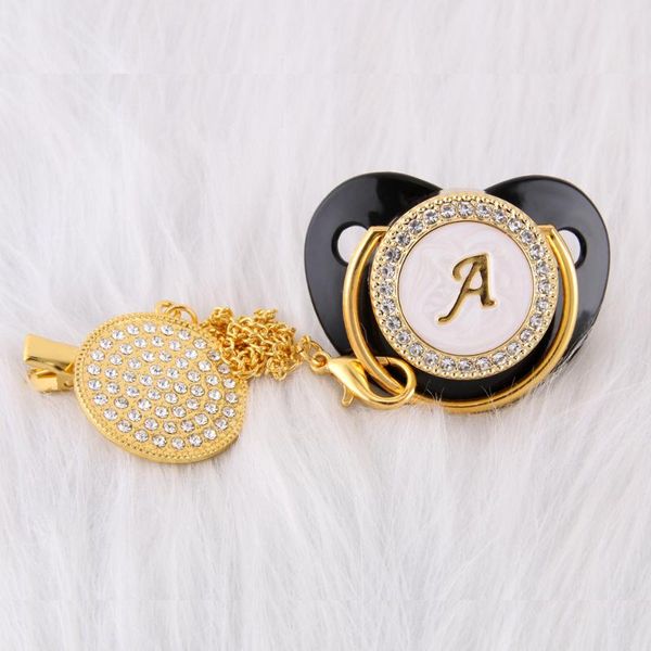 name initials letter bling rhinestone black baby pacifier chain clip/ nipples /dummy /cocka /chupeta infant shower gift pacifiers#
name initials letter bling rhinestone black baby pacifier chain clip/ nipples /dummy /cocka /chupeta infant shower gift pacifiers#