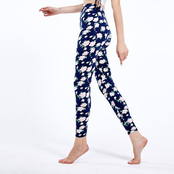 europe and america small flower milk silk print leggings simple style spring autumn elastic pants women yoga outfits, White;red
europe and america small flower milk silk print leggings simple style spring autumn elastic pants women yoga outfits, White;red