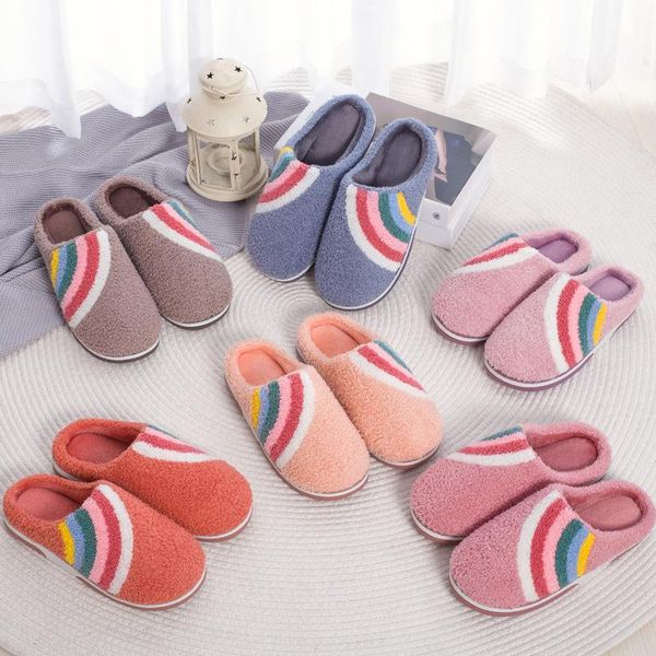 women indoor slippers warm plush lovers home soft slipper anti-slip faux fur house floor shoes ladies bedroom slides, Black
women indoor slippers warm plush lovers home soft slipper anti-slip faux fur house floor shoes ladies bedroom slides, Black