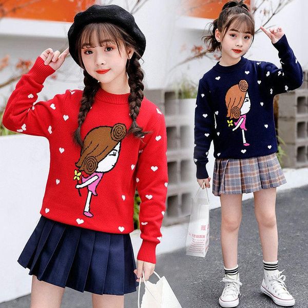 teenage pretty girl pattern sweaters for girls children clothing autumn knitted pullover cotton kids princess clothes, Blue
teenage pretty girl pattern sweaters for girls children clothing autumn knitted pullover cotton kids princess clothes, Blue