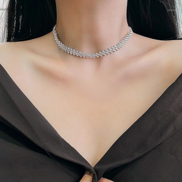 fashion jewelry bronze set zircon deluxe shiny neckle ladies party exquisite gift chokers1, Golden;silver
fashion jewelry bronze set zircon deluxe shiny neckle ladies party exquisite gift chokers1, Golden;silver