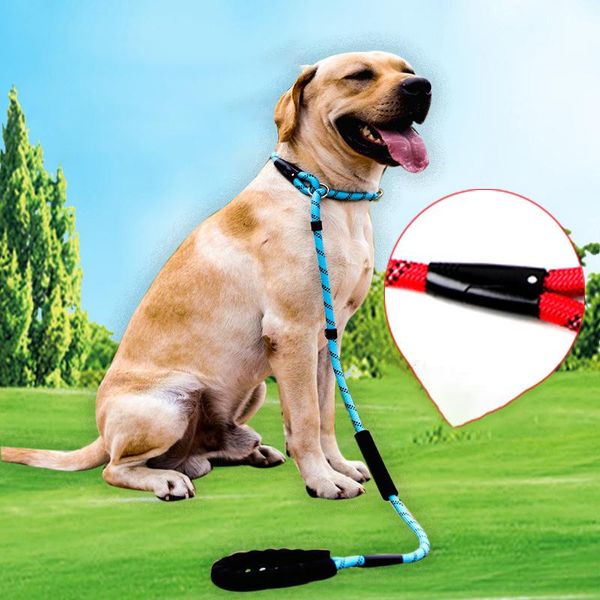 1.8m p chain large dog leash slip collar reflective pet walking lead nylon long rope foam double handle for medium big dogs collars & leashe
1.8m p chain large dog leash slip collar reflective pet walking lead nylon long rope foam double handle for medium big dogs collars & leashe