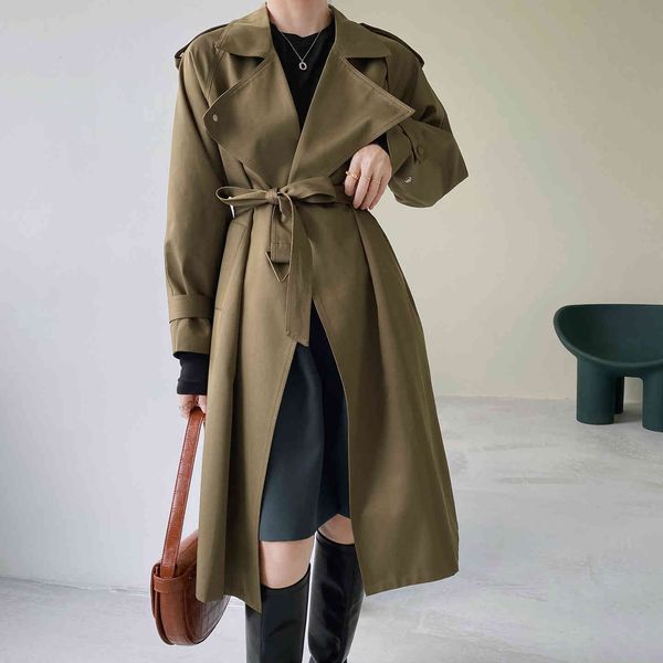 women's trench coats long female bow-up khaki 2021 fall english coat style, Tan;black
women's trench coats long female bow-up khaki 2021 fall english coat style, Tan;black
