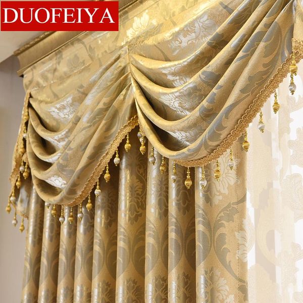 curtain & drapes curtains tulle for living room dining bedroom valance luxury european style thickening shading modern window
curtain & drapes curtains tulle for living room dining bedroom valance luxury european style thickening shading modern window