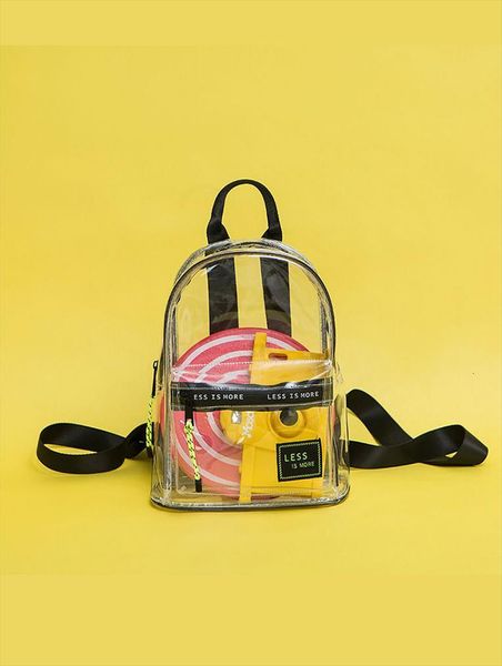 summer female backpack fashion transparent white bags casual high capacity ladies bag girls free
summer female backpack fashion transparent white bags casual high capacity ladies bag girls free