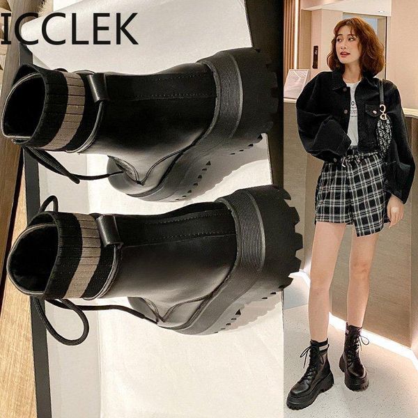 boots 2021 patent leather for women lace up platform winter keep warm non-slip short booties ladies, Black
boots 2021 patent leather for women lace up platform winter keep warm non-slip short booties ladies, Black