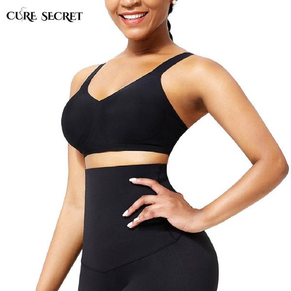 women's shapers cure secret womens sports bra seamless stretchy removable pads comfort activewear breast back support, Black;white
women's shapers cure secret womens sports bra seamless stretchy removable pads comfort activewear breast back support, Black;white