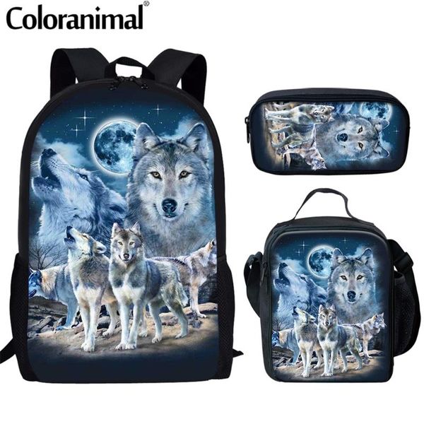backpack coloranimal cool wolves at midnight 3d printed school bags for teenager boys girls 3pcs set student backpacks larger capacity
backpack coloranimal cool wolves at midnight 3d printed school bags for teenager boys girls 3pcs set student backpacks larger capacity
