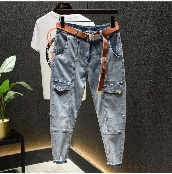 men's jeans sq10443 fashion 2021 runway luxury european design party style clothing, Blue
men's jeans sq10443 fashion 2021 runway luxury european design party style clothing, Blue