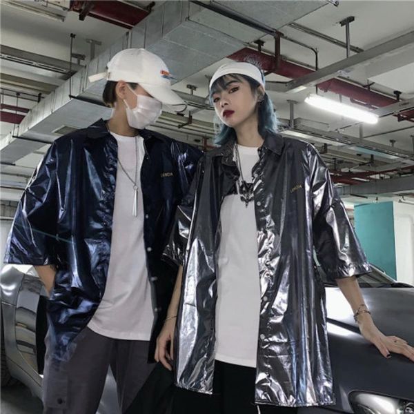 men's jackets nice autumn korean men simple couple retro falling shoulder sleeve loose trendy laser wear waterproof lapel casual jacket, Black;brown
men's jackets nice autumn korean men simple couple retro falling shoulder sleeve loose trendy laser wear waterproof lapel casual jacket, Black;brown