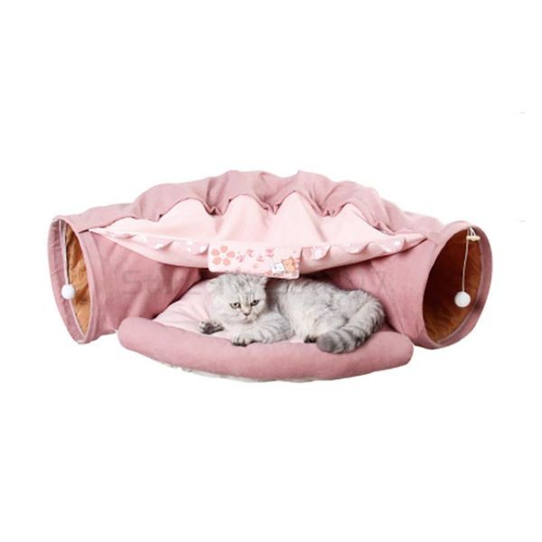 cat toys toy foldable bed tunnel for channel roll totoro pet house nest interactive play kitten cave mat supplies
cat toys toy foldable bed tunnel for channel roll totoro pet house nest interactive play kitten cave mat supplies