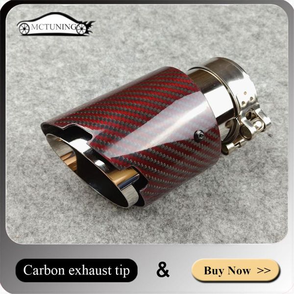 motorcycle exhaust system one pcs car styling red carbon fiber universal tip tailtip end pipe stainless steel muffler pipes
motorcycle exhaust system one pcs car styling red carbon fiber universal tip tailtip end pipe stainless steel muffler pipes