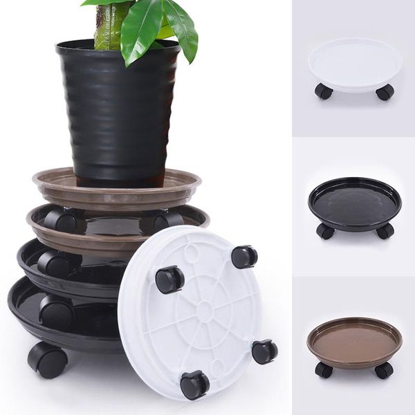 home gardening thickened round roller universal wheel flower pot tray plastic mobile base water planters & pots
home gardening thickened round roller universal wheel flower pot tray plastic mobile base water planters & pots