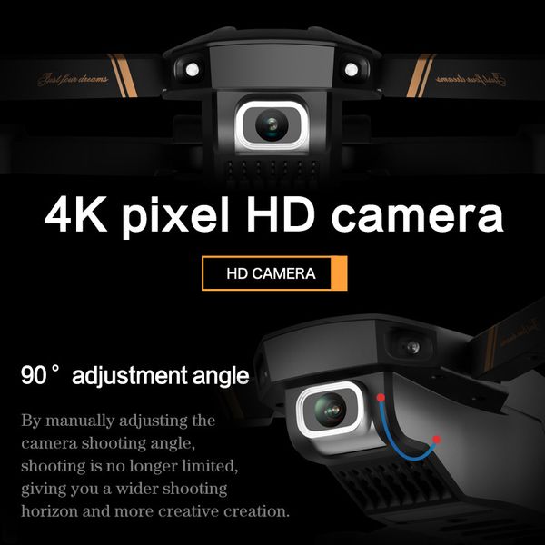 V4 Rc Drone 4k HD Wide Angle Camera 1080P WiFi fpv Drone Dual Camera Quadcopter Real-time transmission Helicopter Toys, No camera
V4 Rc Drone 4k HD Wide Angle Camera 1080P WiFi fpv Drone Dual Camera Quadcopter Real-time transmission Helicopter Toys, No camera