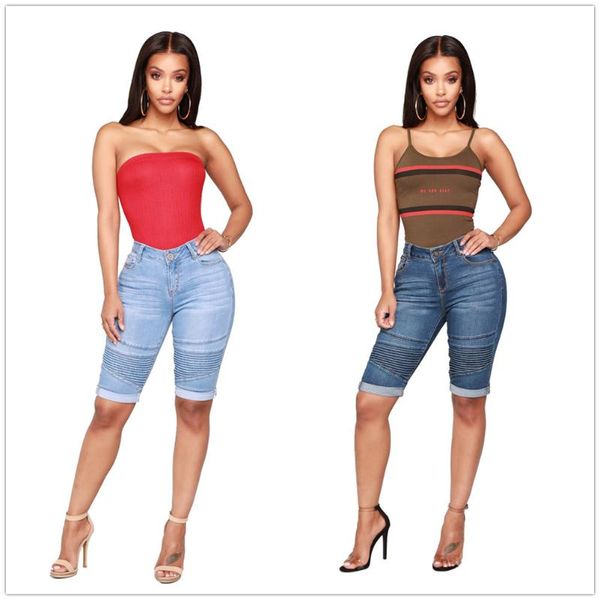 women's jeans 2021 summer short fashion casual stretch denim shorts knee length biker s-2xl drop, Blue
women's jeans 2021 summer short fashion casual stretch denim shorts knee length biker s-2xl drop, Blue