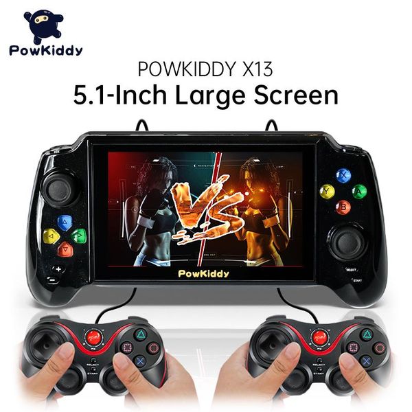 portable game players powkiddy x13 5.1 inch joystick double handheld gba arcade machine built in 3000 games nostalgic retro console for kid
portable game players powkiddy x13 5.1 inch joystick double handheld gba arcade machine built in 3000 games nostalgic retro console for kid
