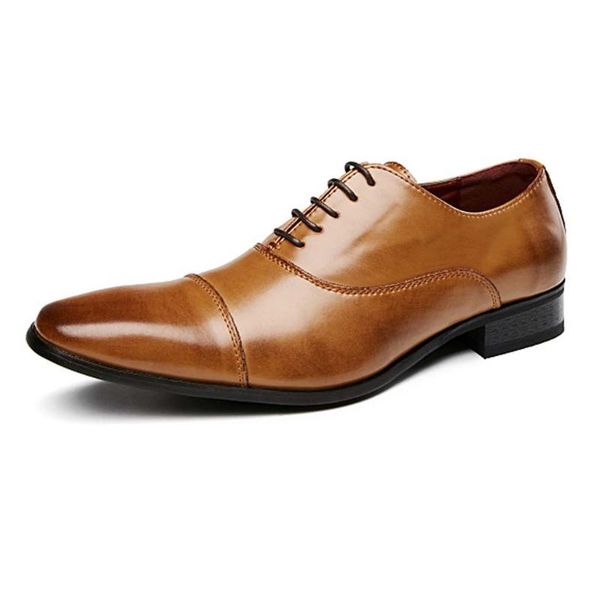 dress shoes fashion pointed toe business wedding patent leather oxford men formal for 6.11, Black
dress shoes fashion pointed toe business wedding patent leather oxford men formal for 6.11, Black