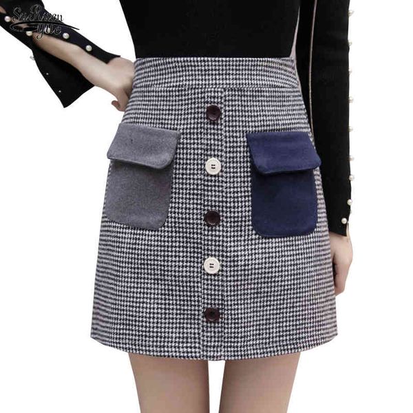 jupe femme winter fashion plaid women skirts woolen high waist elegant vintage shorts mini 7475 50 210508, Black
jupe femme winter fashion plaid women skirts woolen high waist elegant vintage shorts mini 7475 50 210508, Black