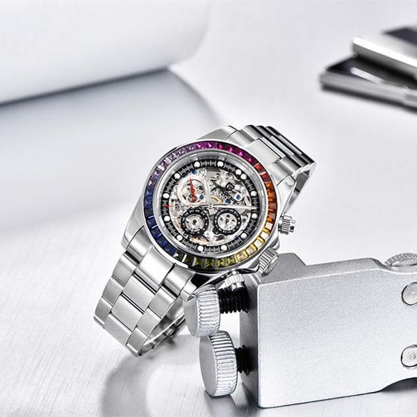 wristwatches pagani design fashion casual brand watch stainless steel mechanical waterproof men business automatic sapphire, Slivery;brown
wristwatches pagani design fashion casual brand watch stainless steel mechanical waterproof men business automatic sapphire, Slivery;brown