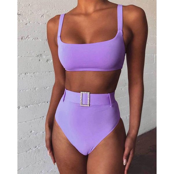 women's swimwear bikini high waist solid color set ladies push-up brazilian 2021 beachwear, White;black
women's swimwear bikini high waist solid color set ladies push-up brazilian 2021 beachwear, White;black