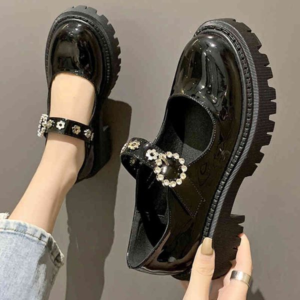 dress shoes rimocy women's glass platform shoes, vintage patent leather mary jane thick heels and flower ankle lolita ddcz, Black
dress shoes rimocy women's glass platform shoes, vintage patent leather mary jane thick heels and flower ankle lolita ddcz, Black