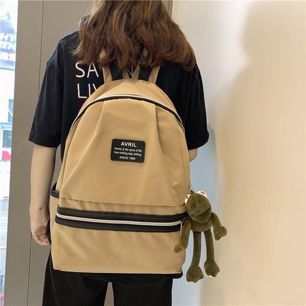 backpack style fashion backpacks for women large-capacity waterproof school bag teenage girl nylon book
backpack style fashion backpacks for women large-capacity waterproof school bag teenage girl nylon book