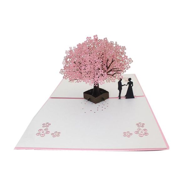 greeting cards 3d valentine's day card party invitations creative handmade paper cherry tree postcard blessing 1pc #bl3
greeting cards 3d valentine's day card party invitations creative handmade paper cherry tree postcard blessing 1pc #bl3