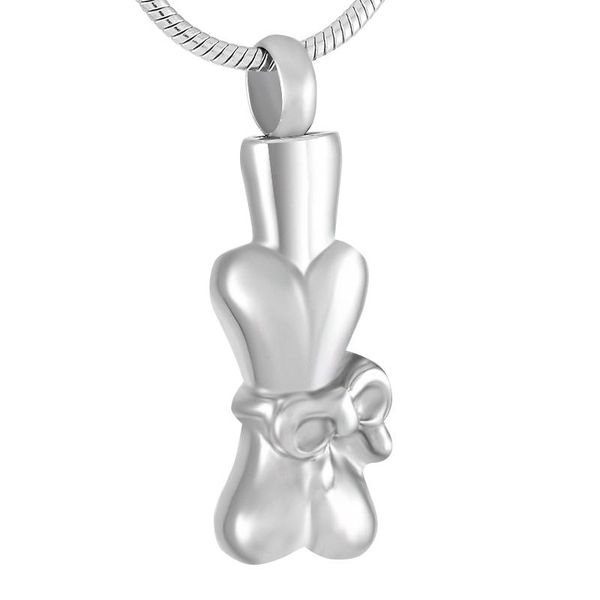 pendant necklaces bowknot memorial ashes dog bone cremation jewelry stainless steel keepsake urn necklace for animal engrave, Silver
pendant necklaces bowknot memorial ashes dog bone cremation jewelry stainless steel keepsake urn necklace for animal engrave, Silver