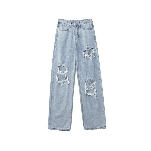 women's jeans high waist loose hip hop ripped baggy women pants vintage female torn trousers y2k streetwear s-5xl, Blue
women's jeans high waist loose hip hop ripped baggy women pants vintage female torn trousers y2k streetwear s-5xl, Blue