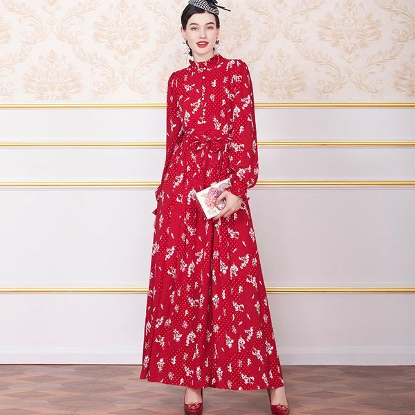 casual dresses fashion spring autumn chiffon england style long dress adjustable waist women printing maxi birthday for, Black;gray
casual dresses fashion spring autumn chiffon england style long dress adjustable waist women printing maxi birthday for, Black;gray