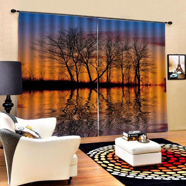 curtain & drapes sunset lake tree reflection scenery large window polyester fabric for children's room bedroom el indoor sets
curtain & drapes sunset lake tree reflection scenery large window polyester fabric for children's room bedroom el indoor sets