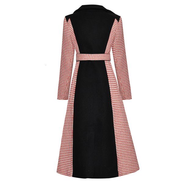 seqinyy weave long coat 2021 autumn fashion design feminine elegant runway red white plaid top, Tan;black
seqinyy weave long coat 2021 autumn fashion design feminine elegant runway red white plaid top, Tan;black