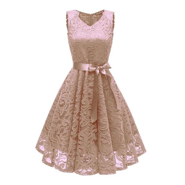 casual dresses elegant party for women floral lace v-neck sleeveless vintage princess dress fashion a-line evening vestidos, Black;gray
casual dresses elegant party for women floral lace v-neck sleeveless vintage princess dress fashion a-line evening vestidos, Black;gray