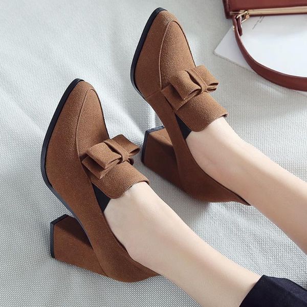 dress shoes sarairis 2021 big size 43 elegant pumps female pointed toe slip-on chunky high heels bow office lady women, Black
dress shoes sarairis 2021 big size 43 elegant pumps female pointed toe slip-on chunky high heels bow office lady women, Black