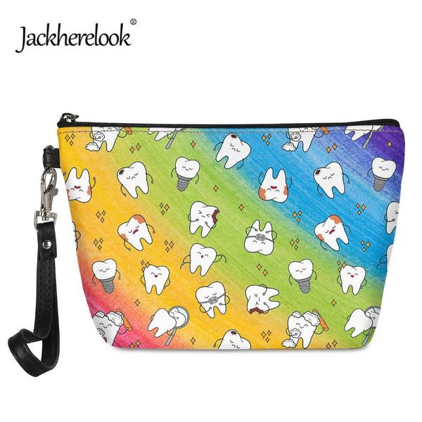 cosmetic bags & cases jackherelook cute tooth print make up bag colorful for women pu leather everyday lady girls moneybag
cosmetic bags & cases jackherelook cute tooth print make up bag colorful for women pu leather everyday lady girls moneybag