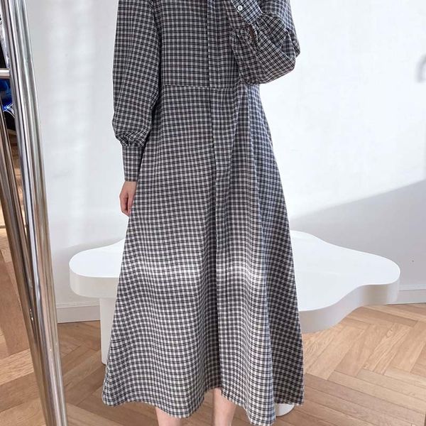 casual dresses summer women plaid stand collar loose style vintage maxi elegant clothes vestidos dfd8, Black;gray
casual dresses summer women plaid stand collar loose style vintage maxi elegant clothes vestidos dfd8, Black;gray