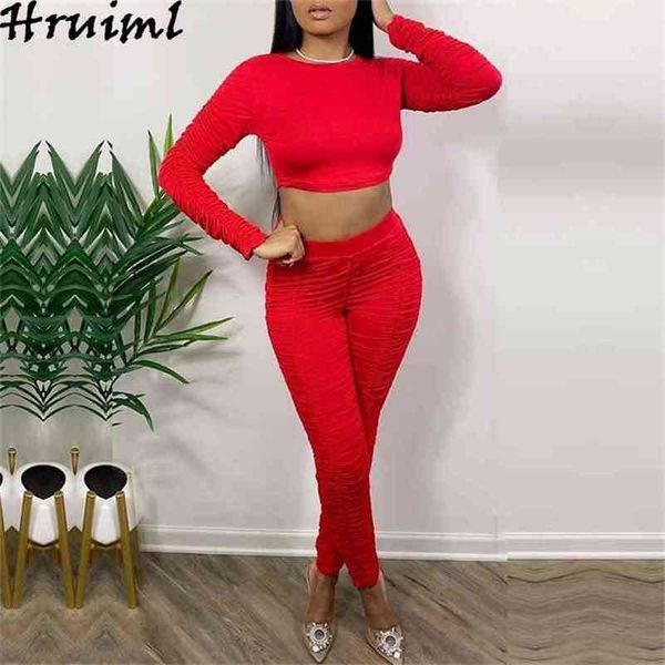 fashion two piece outfits for women sets autumn casual tracksuit ruched long sleeve crop stacked pants set solid sportswear 210513, White
fashion two piece outfits for women sets autumn casual tracksuit ruched long sleeve crop stacked pants set solid sportswear 210513, White