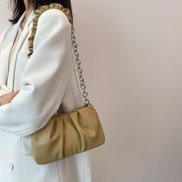 evening bags folded bag, small lady 2021 high-quality korean style foreign pearl chain fashion one-shoulder underarm bag
evening bags folded bag, small lady 2021 high-quality korean style foreign pearl chain fashion one-shoulder underarm bag