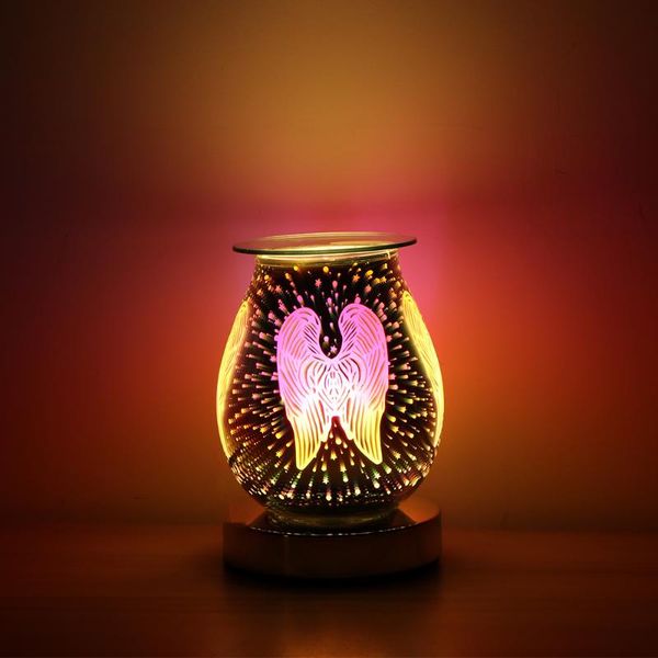 fragrance lamps electrical incense 3d fireworks glass fragrant wax melting holder for room refresh bottle burner
fragrance lamps electrical incense 3d fireworks glass fragrant wax melting holder for room refresh bottle burner