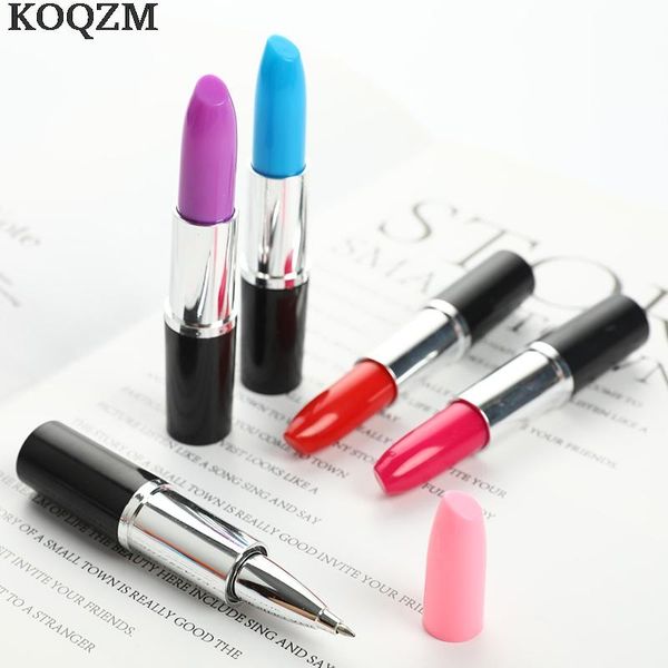 ballpoint pens cute pen creative lipstick for school office suppliesstationery colored ball, Blue;orange
ballpoint pens cute pen creative lipstick for school office suppliesstationery colored ball, Blue;orange