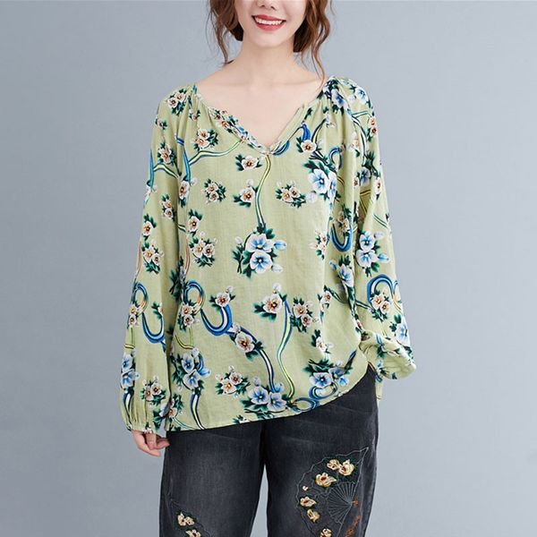 oversized women cotton linen casual t-shirts new spring simple style vintage print loose female long sleeve tees s3185 210412, White
oversized women cotton linen casual t-shirts new spring simple style vintage print loose female long sleeve tees s3185 210412, White
