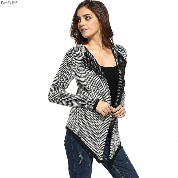 women's sweaters borntogirl women casual knitted slim cardigan sweater female autumn winter long sleeve black white khaki, White;black
women's sweaters borntogirl women casual knitted slim cardigan sweater female autumn winter long sleeve black white khaki, White;black